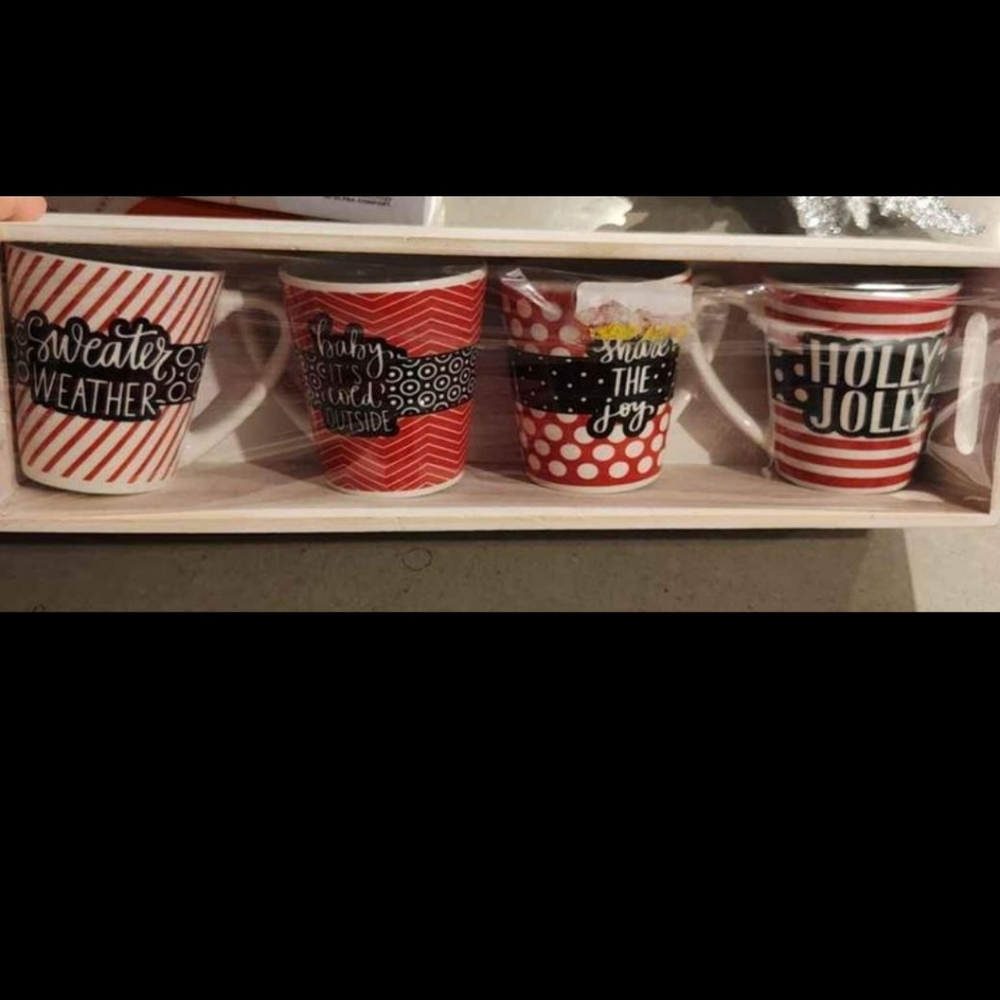 California pantry xmas coffee mug set